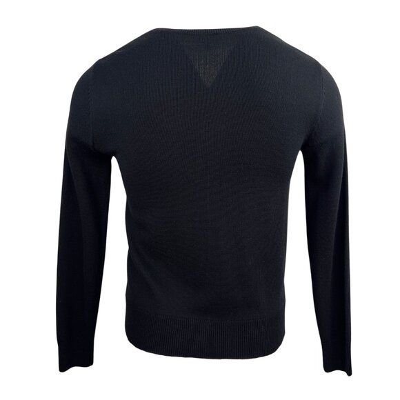 Black and Blue Polka Dot Cardigan - Picture 2 of 6